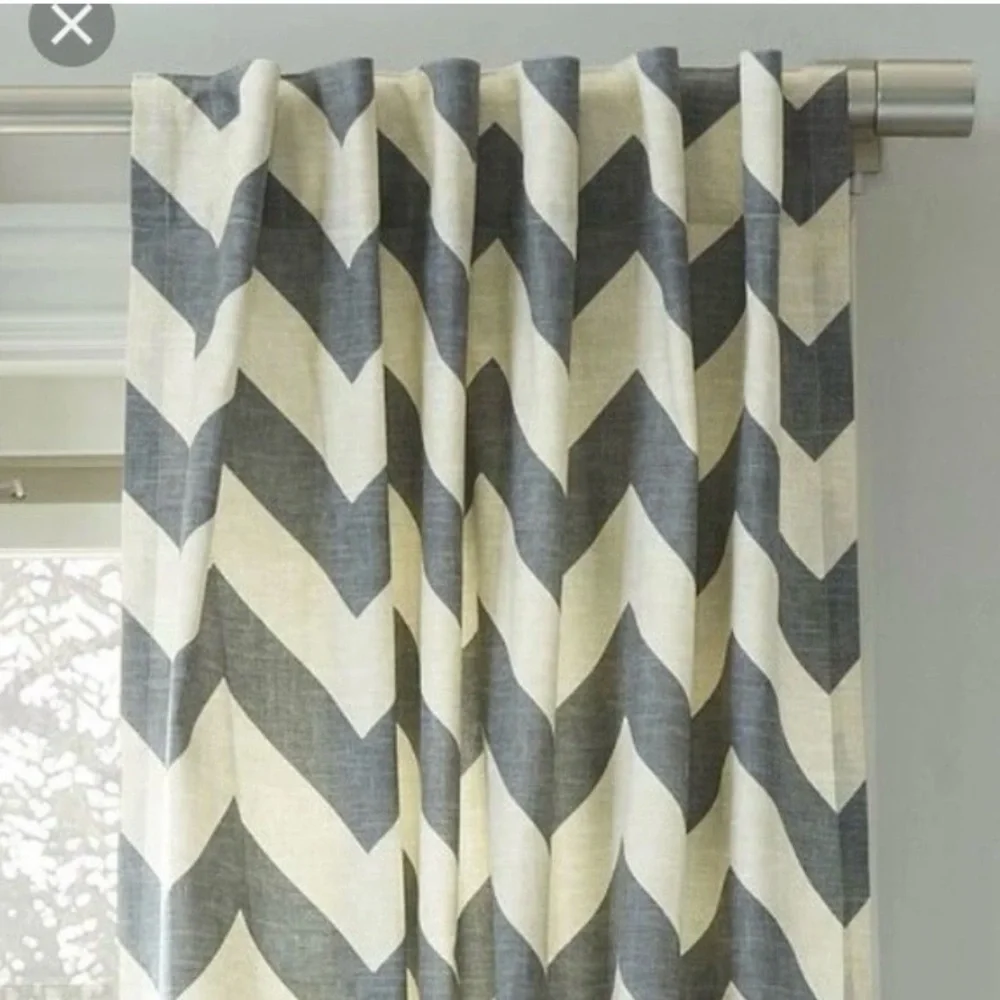 West Elm one curtain